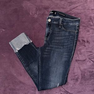 Hollister Low-Rise Crop Jean Leggings Advanced Stretch size 9R